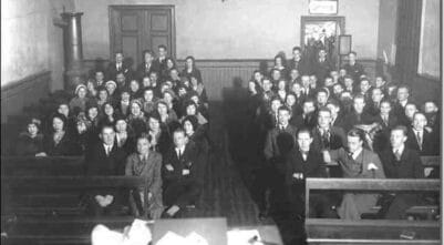 AAT-0382 – Folkets Hus i Tordenskioldsgt, Porsgrunn 1932.